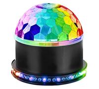 Showlite PBM-9 Mini-Party-Ball - petite boule disco LED RGB pour fêtes, bars, DJs mobiles - lampe disco USB avec effet lumineux commandé par la musique - lumière disco enfants.