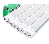 Showlite Tube LED T8W18K45F-1200 1200mm lot de 4, Sans lumière IR et UV