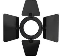 SHOWTEC Barndoor pour Parcan 20 Noir, volet à quatre vantaux en aluminium - Projecteurs à volet coupe-flux
