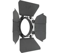 SHOWTEC Barndoor pour Performer 1500 Fresnel Noir Barndoor métallique à huit volets - Projecteurs à volet coupe-flux