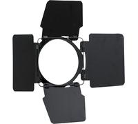 SHOWTEC Barndoor pour Spectral M800 Noir Barndoor métallique à quatre volets - Projecteurs à volet coupe-flux