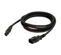 Showtec câble d'extension IEC mâle - IEC femelle 3m