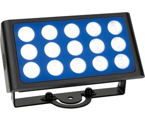 SHOWTEC Cameleon Flood 15 Q6 Tour 15x 10 W RGBWA-UV LED Flood - Power Pro True - Projecteurs d’extérieur