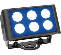 SHOWTEC Cameleon Flood 6 Q6 Tour 6x 10 W RGBWA-UV LED Flood - Power Pro True - Projecteurs d’extérieur