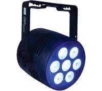 SHOWTEC Cameleon Spot 7Q6 Tour 7x 12 W RGBWA-UV LED Spot - Power Pro True - Projecteurs PAR LED