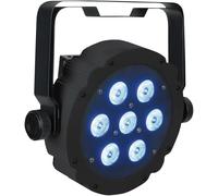 SHOWTEC Compact Par 7 Q4 7x 4 W RGBW LED Par - noir - Projecteurs PAR LED