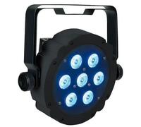 SHOWTEC Compact Par 7 Tri 7x 3 W RGB LED Par - noir - Projecteurs PAR LED