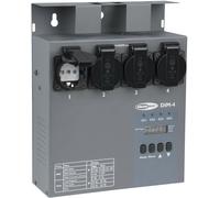 SHOWTEC DIM-4 Pack de gradateurs 4 canaux - 3 A par canal - Gradateur d'éclairage