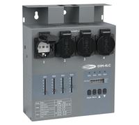 Showtec DIM-4LC : Pack d'atténuateurs avec 4 canaux, 3A par canal, et contrôle local
