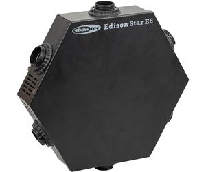SHOWTEC Edison Star E6 DMX Gradateur LED avec 6x douilles E27 - Gradateur d'éclairage