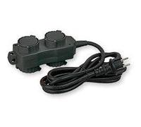 DAP-Audio 2 + 2 voies IP20 Multisocket 3x 1,5 mm² 1,5 m - Prises multiples