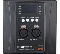 SHOWTEC NET-2 Panneau 3 broches - boîtier noir - DMX accessories