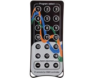 SHOWTEC Quick DMX IR Remote Télécommande optionnelle pour Rack 1024 - Accessoires pour commandes d’éclairage