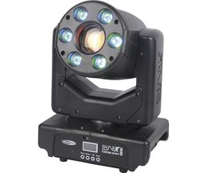 Showtec Shark Combi Spot One 6x 8 W RGBW LED Wash et Spot Moving Head