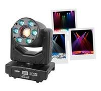 Showtec Projecteur Lyre LED Shark Combi Spot One 6x8 W RGBW Wash et Spot