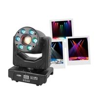 Showtec Shark Combi Spot One 6x 8 W RGBW LED Wash et Spot Moving Head