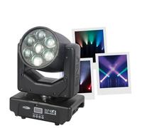 Showtec Shark Zoom Wash One - Projecteur LED - 7x 15W RGBW - Zoom motorisé - Wash