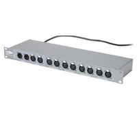 SHOWTEC DB-1-4 Amplificateur DMX 4 canaux, connecteurs XLR 3 broches et 5 broches - DMX accessories