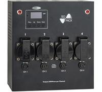 SHOWTEC TED Pack CEE 7/5 Pack de gradateurs 4 canaux - Sorties FR/BE - Gradateur d'éclairage
