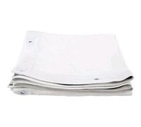 Showtec tissu de théâtre large 3m, rouleau 60m blanc 160gm2