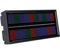 SHOWTEC Titan Strobe 1000 FX Stroboscope LED 1000 W avec effets LED RGB - Blinders