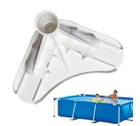 shpuuyy Support d'angle pour cadre de piscine - Joint de jambe pour piscine familiale - Connecteur de rechange étanche à angle précis pour extérieur, maison, cour, jardin