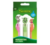 Shrek (Personnages) Ensemble de surligneurs sous licence officielle