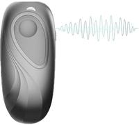 SHRGOMPIT Appareil de contrôle des aboiements à ultrasons, anti-aboiement avec technologie IA et enregistrement, empêche les chiens de se déplacer, intérieur automatique
