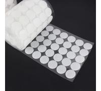 SHTGOI Lot de 500 pastilles Velcro autocollantes rondes de 20 mm pour travaux manuels, papier, plastique, plastique, bande Velcro auto-adhésive