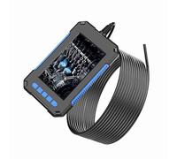 SHUAIGUO Caméra d'inspection Endoscope Industrielle Portable P40 - Objectif 5,5 Mm, étanche IP67, écran HD 4,3" 1080P, 6 LED Réglables pour Auto/Pipeline/CVC (Câble Rigide de 2 m)