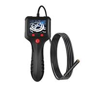 SHUAIGUO Endoscope Numérique Industriel P100 - Caméra Serpent HD 5,5 Mm 1080p, étanche IP67, Portable avec écran IPS 2,4" et 6 Lumières LED (Objectif, mm et câble 2 m)