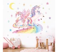 SHUCHING Stickers Muraux Fille Licorne Grands