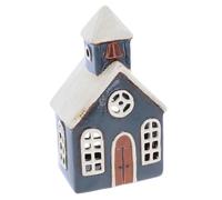 Shudehill Giftware Village Pottery Photophore en céramique avec Clochette