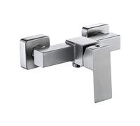 Shuiltad SUS 304 Mélangeur de douche mural en acier inoxydable pour salle de bain avec interrupteur de valve de contrôle de l'eau chaude et froide