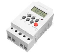 SHUIYUE AC 220V 25A minuterie Programmable numérique Rail Din minuterie électronique contrôleur de commutateur de Temps avec Horloge d'affichage LCD