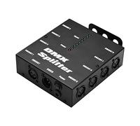 SHUIYUE DMX512 Distributeur de répartiteur d'amplificateur de Signal Optique 1 entrée et Sortie directes 8 Sorties indépendantes pour contrôleur d'éclairage Console de scène Party DJ Club Disco KTV