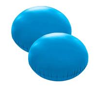 Shunfaji Coussin Gonflable Piscine, Flotteur Hivernage Piscine, Produit Hivernage Piscine, Oreiller De Piscine d'hiver, Bouee Piscine 120 cm, 0.4mm d'épaisseur (Rond, 2 pièce)