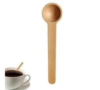 Shurzzesj Cuillère à sel de bain - Petite cuillère en bois de miel - Cuillère à bonbons réutilisable - Ustensiles de service pour miel, dessert, apéritifs, café, thé