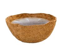 Shurzzesj Insert en noix de coco - Paillage coco - Insert en coco naturel pour dossiers suspendus - Tapis en coco - Panier suspendu de rechange en coco - Pour pot de fleurs de jardin - Doublure de