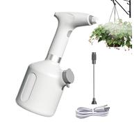 Shurzzesj Pulvérisateur d'eau électrique | 1000 ml Pulvérisateur électrique automatique pour jardin | Flacon pulvérisateur vide, vaporisateur brumisateur pour plantes d'intérieur et d'intérieur