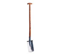 SHW Schmiedetechnik SHW Rex Pelle en acier inoxydable avec marchepied et manche en T en frêne Quantité:1