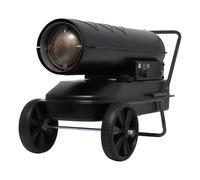 SHX Canon de chauffage diesel 50 kW, chauffage diesel mobile pour surfaces jusqu'à 500 m², débit d'air 1 500 m³/h, réservoir de 38 l, diesel ou kérosène, IPX4, surveillance de la surchauffe et de la
