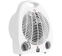 Schuss Home Electronic Radiateur soufflant SHX 01HL2000 2000 W Protection anti-basculement Blanc