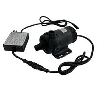 SHYSKY Puissant 24V 120W Micro pompe à eau cc sans balais DC60E-24120S-1, Ascenseur 12M, débit 3800LPH, faible bruit, pour circulation de refroidissement industrielle et de yacht, sans auto-amorçage