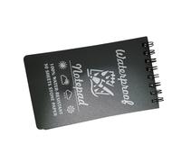 SHYYOULQE Bloc-notes pratique et étanche, bloc-notes en spirale pour les activités de plein air, résistant intempéries