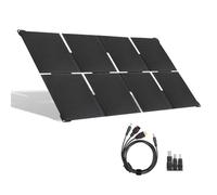 SHYYOULQE Pliable légère 80W 5V 12V 20V avec Sortie USB de Type C Panneau Flexible pour téléphone de Camping Panneau photovoltaïque Pliable