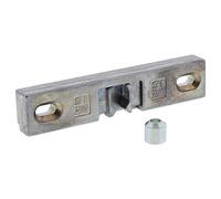SI Siegenia Loqueteau de porte de balcon/terrasse A0780 avec douille
