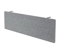 SIA 16 | Voile de fond | gris moucheté - Accessoires 160 cm Gris Chiné