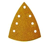 sia Abrasives 6318.5062.0150 Siarexx Siafast Delta Series 1960 Lot de 100 feuilles de papier abrasif 7 trous 147 mm x 100 mm Grain 150