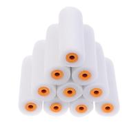 SiaBiced 10 Pièces Rouleaux Peinture Mini Rouleaux Éponge Outil Brosse Application Précise Résistante Multifonctionnelle Adapté pour Boiseries Placards